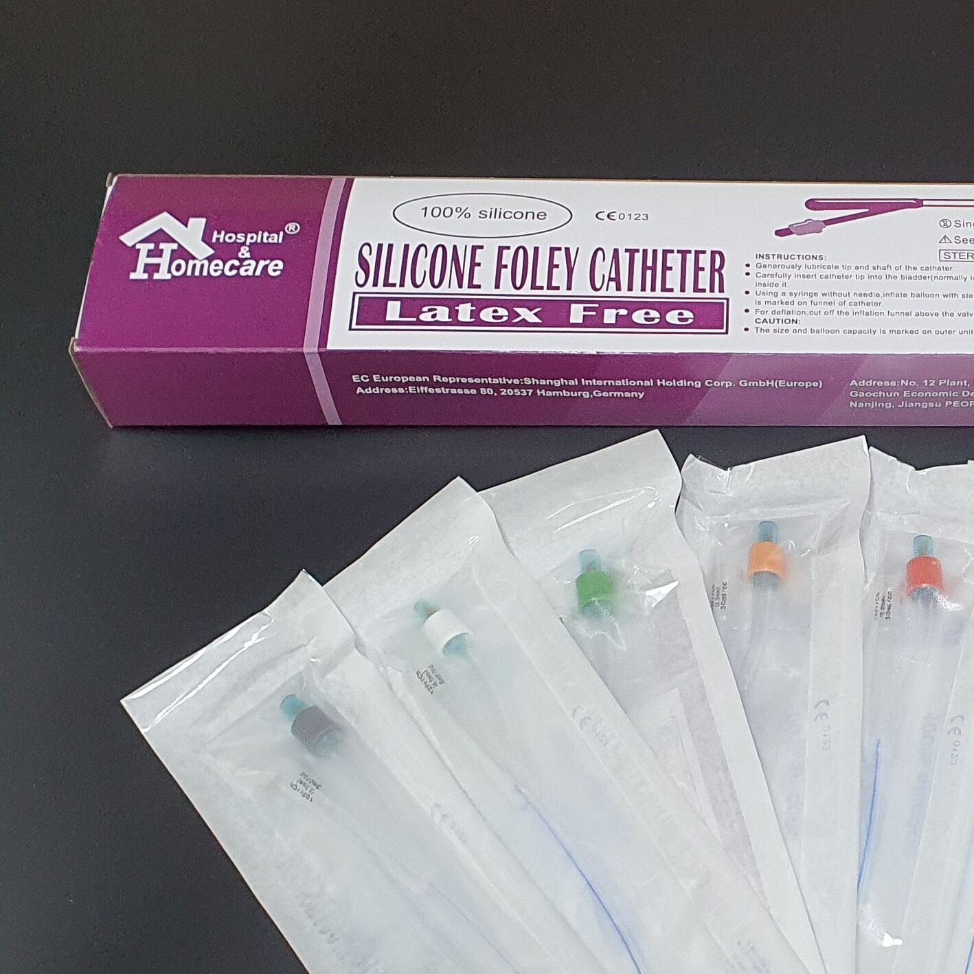 Silicone Foley Catheter 2 waysสายสวนปัสสาวะซิลิโคน 2 ทาง